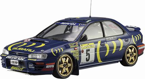 1/24 SUBARU IMPREZA 1995 MONTE-CARLO RALLY WINNER SUPER DETAIL