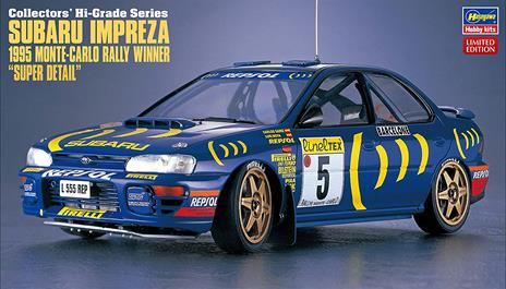 1/24 SUBARU IMPREZA 1995 MONTE-CARLO RALLY WINNER SUPER DETAIL - 3