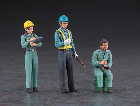 1/35 Construction Worker Set B (Haswm06) (HA66006) - 2
