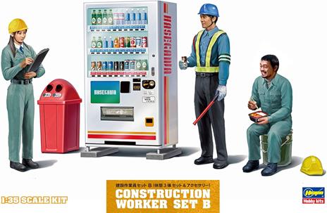 1/35 Construction Worker Set B (Haswm06) (HA66006) - 5