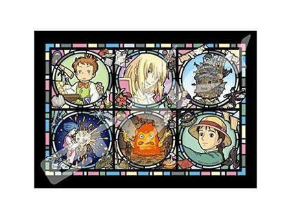 Howl''S Moving Castle 208 Pezzi Glass Puzzle Puzzle Studio Ghibli