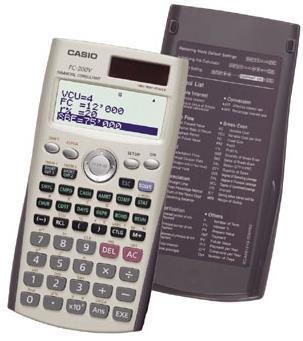 Casio FC-200V calcolatrice Tasca Calcolatrice finanziaria - 2