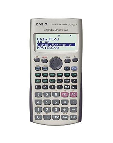 Casio FC-100V calcolatrice Tasca Calcolatrice finanziaria Grigio - Casio -  Cartoleria e scuola