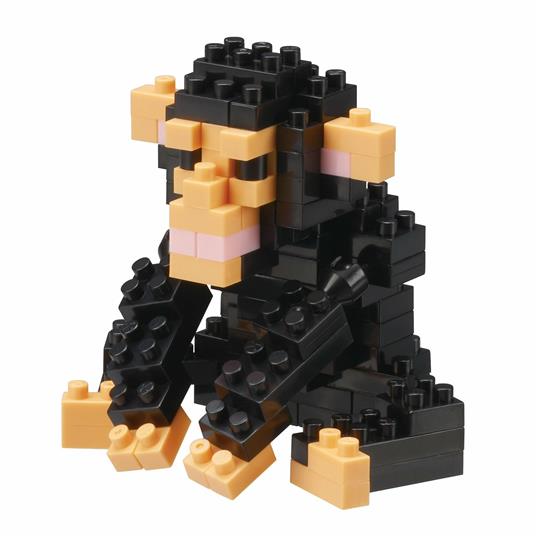Mini Collection Series. Chimpanzee. Nanoblock (Nbc_195)