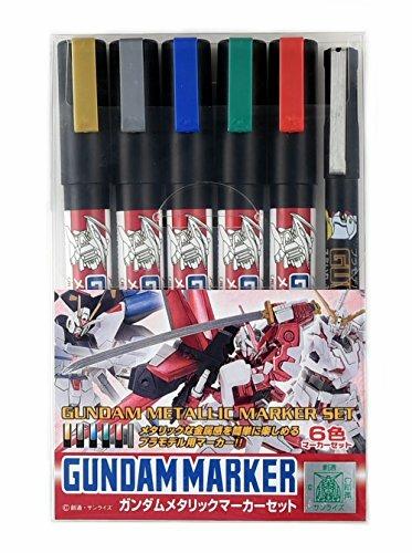 Gundam Marker Ams-121 Metallic Set