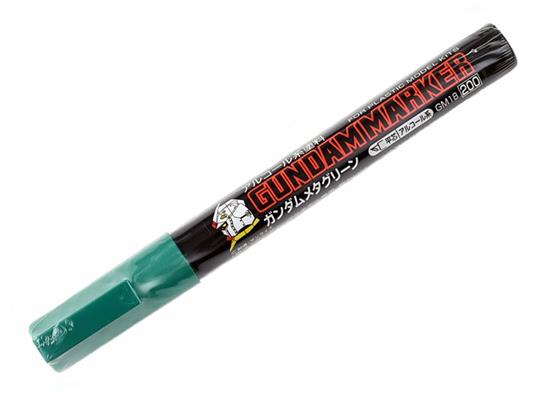 Bandai Gundam Marker Gm18 Metallic Green Gunpla Pennarello Verde Metallizzato