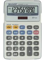 Sharp EL-334F calcolatrice Scrivania Calcolatrice finanziaria Grigio