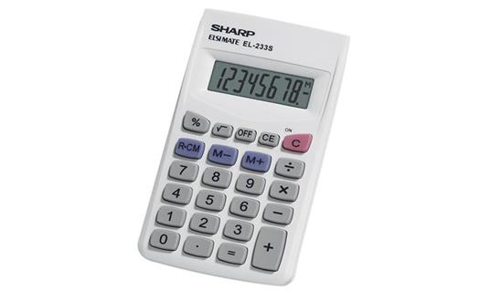 Sharp EL-233SB calcolatrice Desktop Calcolatrice finanziaria