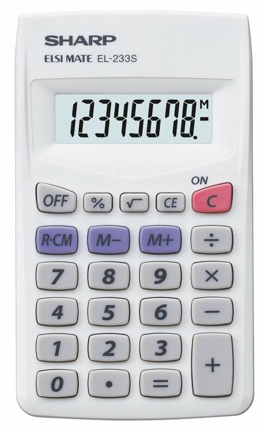Sharp EL-233S calcolatrice