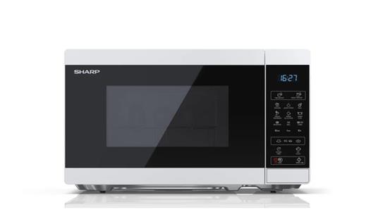 Sharp YC-MG02E-W forno a microonde Superficie piana 20 L 800 W Blu, Bianco  - Sharp - Casa e Cucina | IBS