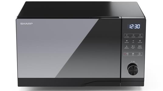Sharp YC-GC52FE-B forno a microonde Superficie piana Microonde combinato 25  L 900 W Nero - Sharp - Casa e Cucina | IBS