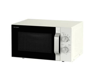 Sharp R204WA forno a microonde Superficie piana Solo microonde 20 L 800 W  Argento, Bianco - Sharp - Casa e Cucina | IBS