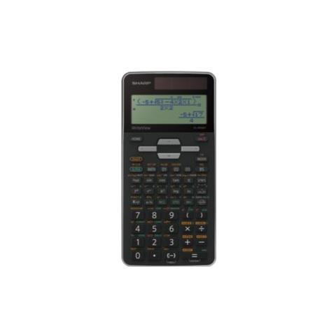 Sharp EL-W506TBSL calcolatrice Desktop Calcolatrice scientifica Nero - Sharp  - Cartoleria e scuola