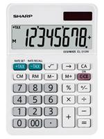 Sharp EL-310W calcolatrice Scrivania Calcolatrice finanziaria Bianco