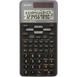 Calcolatrice per la scuola Sharp EL-531TG Grigio Display (cifre): 10 a energia solare, a batteria (L x A x P) 80 x 15 x