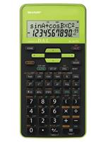 Sharp EL531TH calcolatrice Tasca Calcolatrice scientifica Nero, Verde