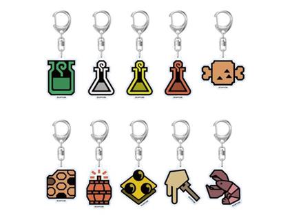 Monster Hunter Wilds Stampa In Acrilico Portachiavis Item Icon 6 Cm  Capcom