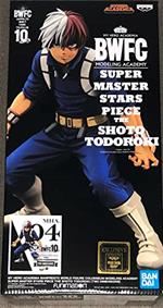 Banpresto Figura de Accion My Hero Academia - World Figure Colosseum - Modeling Academy Super Master Stars Piece - The Shoto Todoroki (Two Dimensions), Multicolor, BP18229