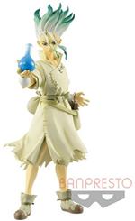 Dr. Stone Stone World Senku Ishigami Figura 18cm Banpresto