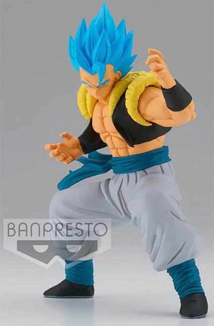 Dragon Ball Super Solid Edfe Works God Gogeta Super Saiyan Figura 13cm Banpresto
