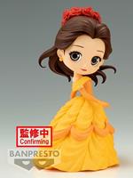 Disney Characters Flower Style Belle Q Posket A Figura 14cm Banpresto