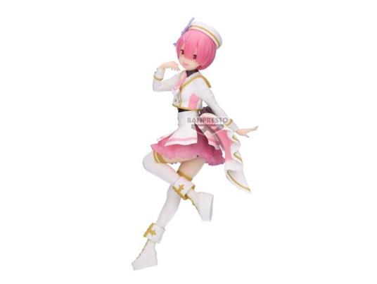 Re:zero Starting Life In Another World Stage Costume Ram Figura 22cm Banpresto
