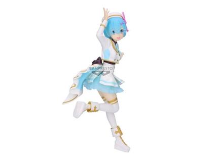 Re:zero Starting Life In Another World Stage Costume Rem Figura 22cm Banpresto