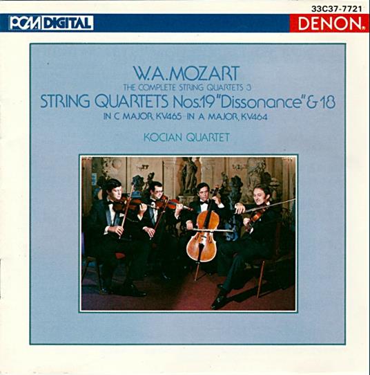 Quartetto per Archi n.18 K464 (Japanese Edition) - CD Audio di Wolfgang Amadeus Mozart
