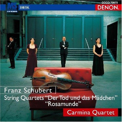 Schubert. String Quartets 'Der Tod Und Des Madch - CD Audio di Carmina