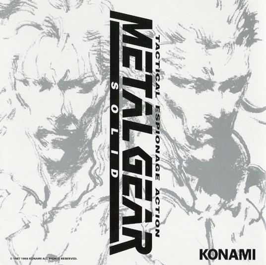 Metal Gear Solid (Japanese Edition) - CD Audio