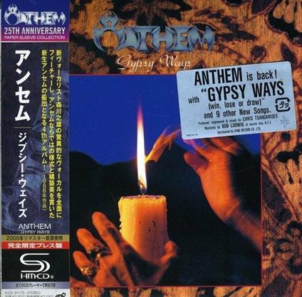 Gypsy Ways (Japanese Edition Remastered) - CD Audio di Anthem