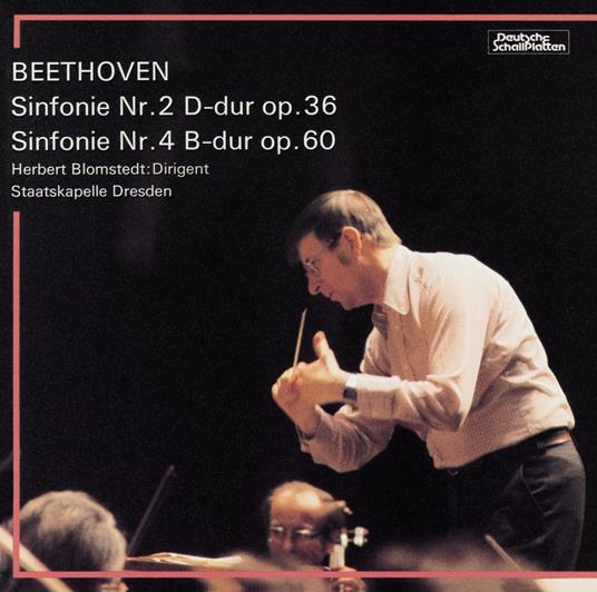 Sinfonie Nr.2 D-Dur Op.36 Sinfonie Nr.4 B-Dur Op.60 - CD Audio di Ludwig van Beethoven,Herbert Blomstedt