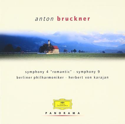 Anton Bruckner - Symphony No.4 & 9 (2 Cd) - CD Audio di Herbert Von Karajan,Berliner Philharmoniker