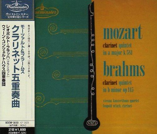 Clarinet Quintets - CD Audio di Johannes Brahms,Wolfgang Amadeus Mozart