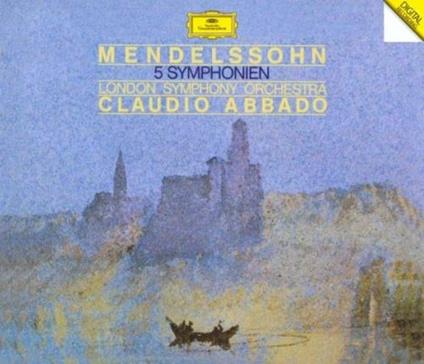 5 Symphonies - CD Audio di Felix Mendelssohn-Bartholdy