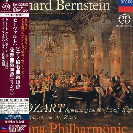 Mozart. Concerto per Pianoforte (Japanese Edition) - SuperAudio CD di Leonard Bernstein,Wolfgang Amadeus Mozart