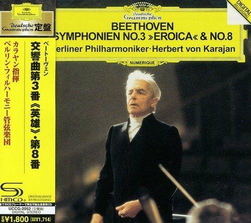 Symphony Nos. 3, 8 - CD Audio di Ludwig van Beethoven