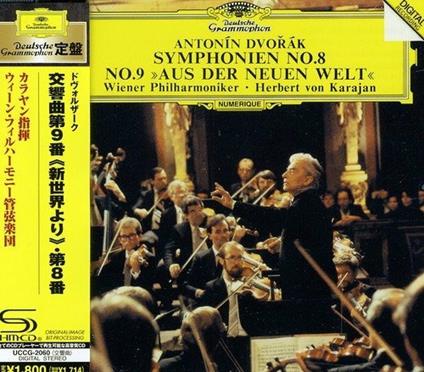 Symphony Nos. 8 & 9 - CD Audio di Antonin Dvorak