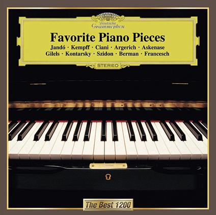 Favorite Piano Pieces (Low Price) - CD Audio