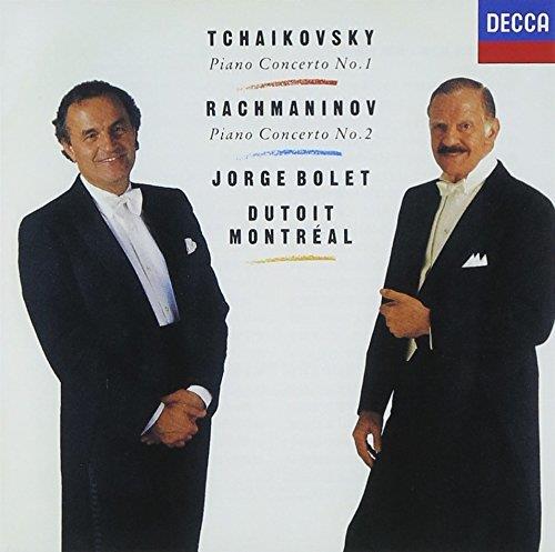 Piano Concerto No.2 / Piano Concerto No.1 - CD Audio di Sergei Rachmaninov,Pyotr Ilyich Tchaikovsky,Jorge Bolet