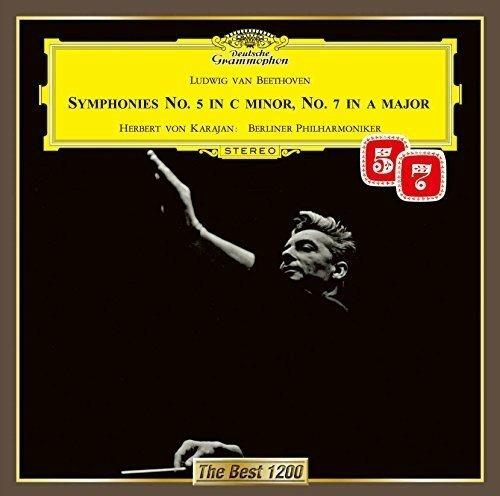 Sinfonie n.5, n.7 (Japanese Edition) - CD Audio di Ludwig van Beethoven,Herbert Von Karajan