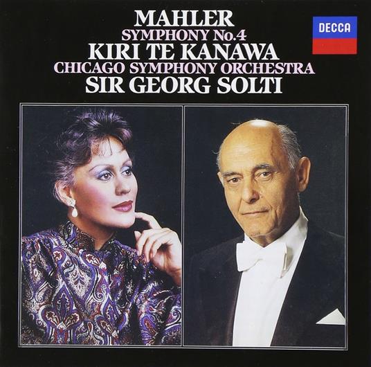 Symphony No.4 - CD Audio di Gustav Mahler