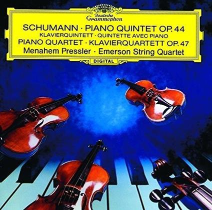 Piano Quintet - Piano Quartet - CD Audio di Robert Schumann