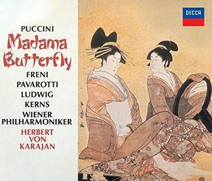 Madama Butterfly (HQ Limited Edition) (Japanese Edition) - CD Audio di Luciano Pavarotti,Mirella Freni,Christa Ludwig,Giacomo Puccini,Herbert Von Karajan,Wiener Philharmoniker