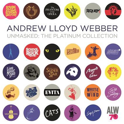 Unmasked: The Platinum Collection - CD Audio di Andrew Lloyd Webber