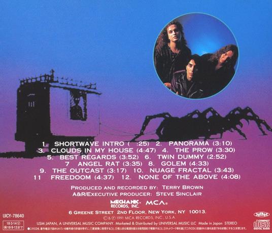 Angel Rat (Japanese Edition) - CD Audio di Voivod - 2