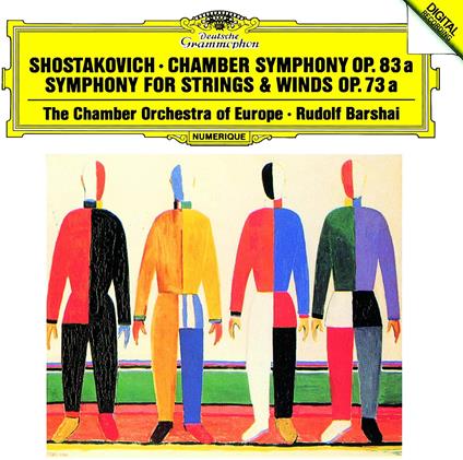 Chamber Symphony Op. 83, Sym For Strings & Winds Op 73A (Japanese Edition) - CD Audio di Dmitri Shostakovich
