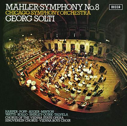 Symphony No.8 - CD Audio di Gustav Mahler,Georg Solti