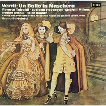 Un ballo in maschera (UHQCD) (Japanese Edition) - CD Audio di Luciano Pavarotti,Renata Tebaldi,Giuseppe Verdi,Bruno Bartoletti