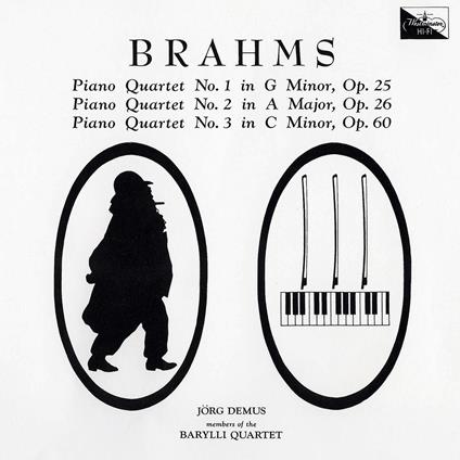 Piano Quartets Nos. 1-3 - CD Audio di Johannes Brahms